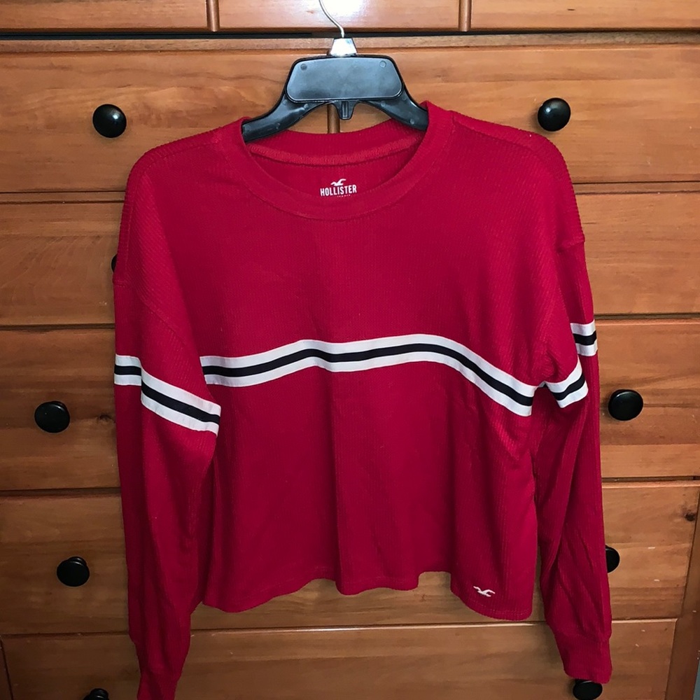 Hollister Red Long Sleeve